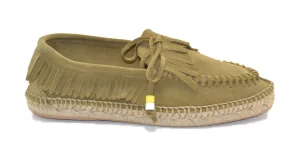 WORLD LOAFER COLORE KAKI SUEDE