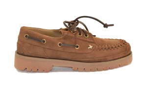 WORLD NAUTICO CASTAGNA SUEDE made in italy