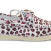 WORLD NAUTICO CAVALLINO LEOPARDO NERO FUXIA