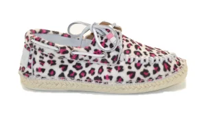 WORLD NAUTICO CAVALLINO LEOPARDO NERO FUXIA