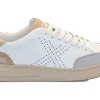 X COURT 15 IN PELLE BIANCA E BEIGE