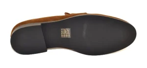 ZAMA - FLAT LOAFER BASKET MOGANO PISO NEGRO